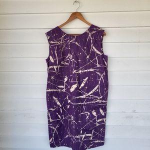 MARNI Dress Sleeveless Cotton Purple